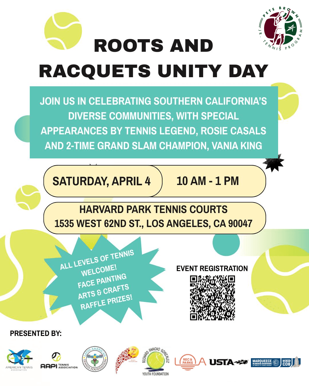 Roots and Racquets Multicultural Day